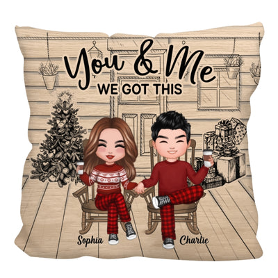 Couple We Got This Personalized Christmas Pillow (Insert Included)