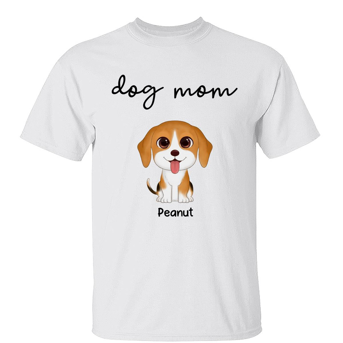 TRENDINGCUSTOM Dog Mom Watercolor Cute Dogs Personalized Tank Top Shirt