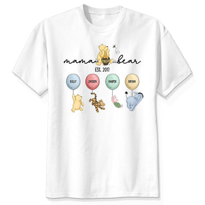 The Grandest of Tales: A ‘Winnie The Pooh’ Parade of Grandkids! - Customized by You, Gift For Grandma, Gift For Mom