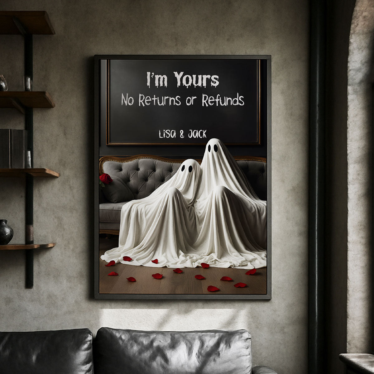 In This Life and the Next Couple Halloween Personalized Poster