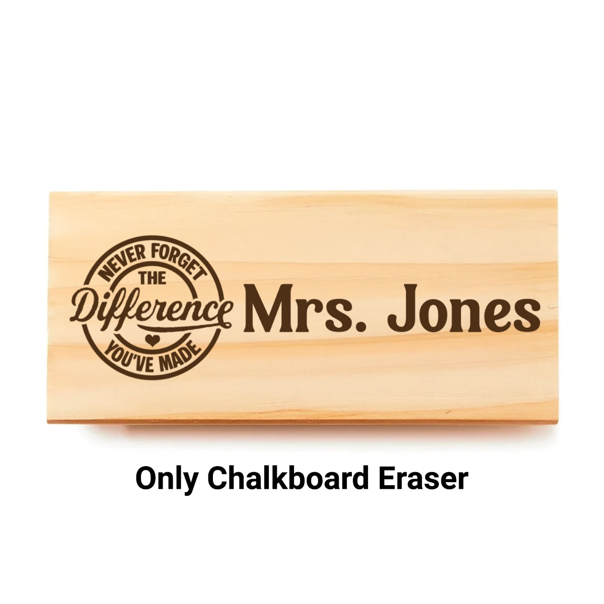 Personalized Teacher Whiteboard Eraser, Custom Teacher Appreciation Gifts, Chalkboard Eraser with Marker, Preschool Teacher Name gifts