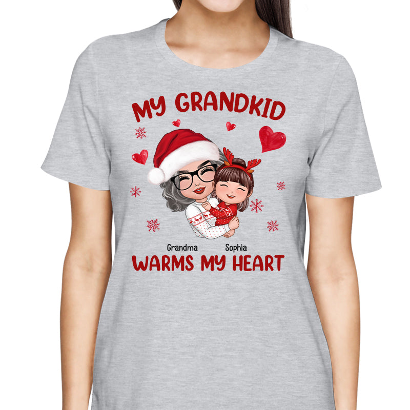 ?Early Christmas Sale 50% Off?  Doll Grandma Hugging Kid Personalized Shirt