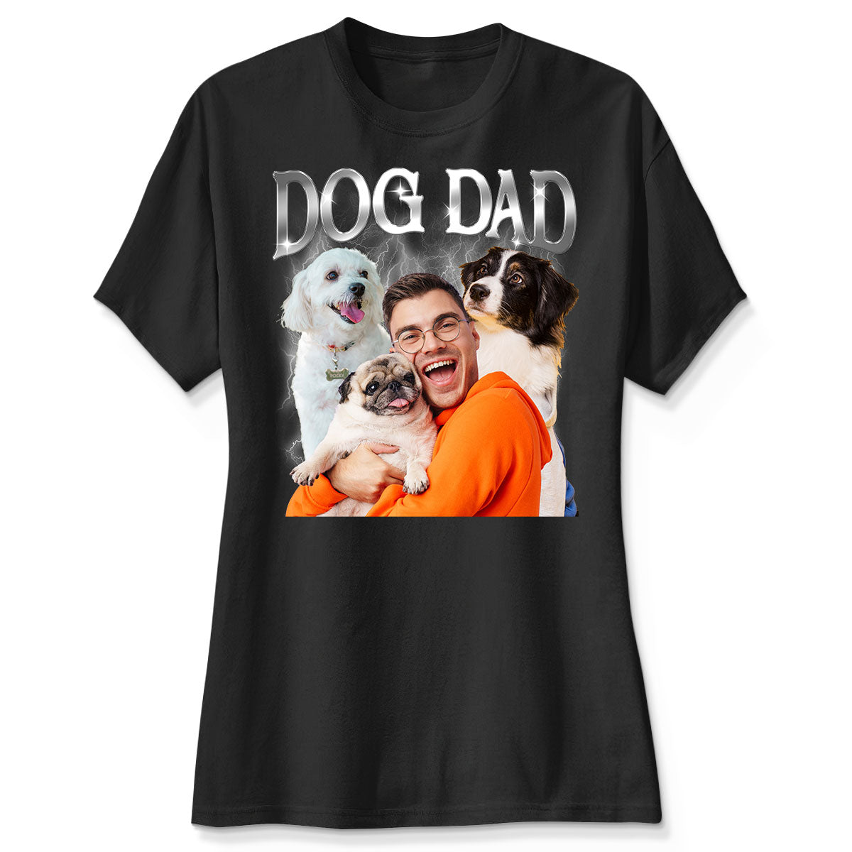 Bootleg Dog Dad Cat Dad Pet Dad Personalized Shirt