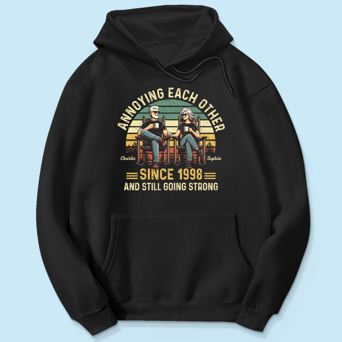 Old Couple Annoying Each Other And Still Going Strong, Funny Matching Tee Shirts for Couple,  Gift for him, Gift for her
