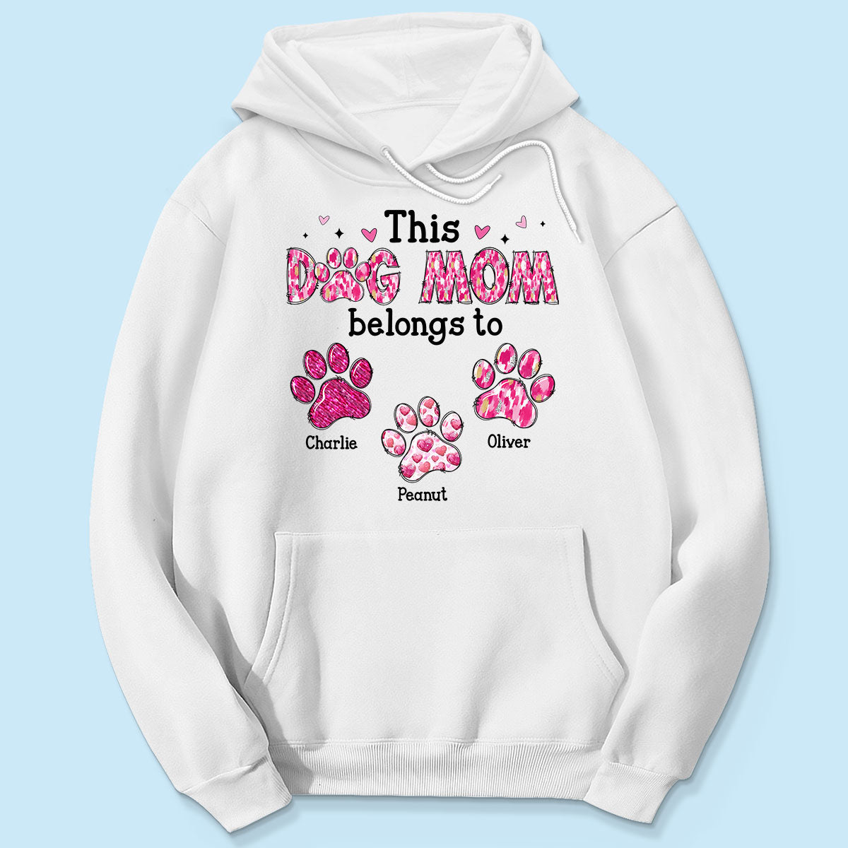 This Dog Mom Belongs To Personalized Shirt,  Gift For Dog Lovers, Dog Moms