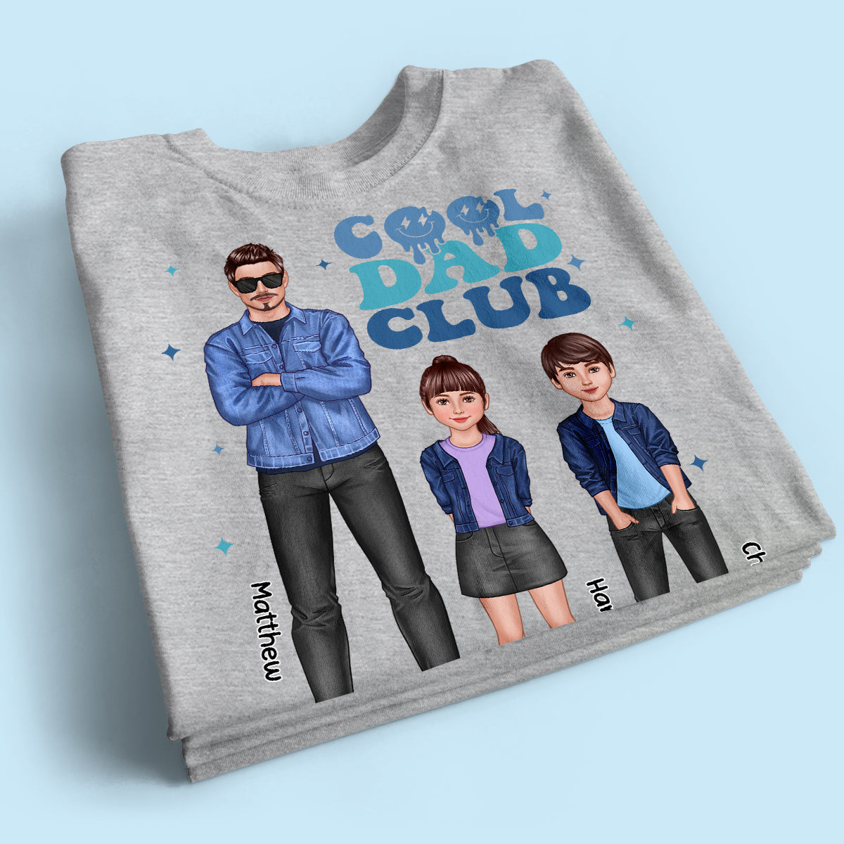 Cool Dad Club Personalized Shirt