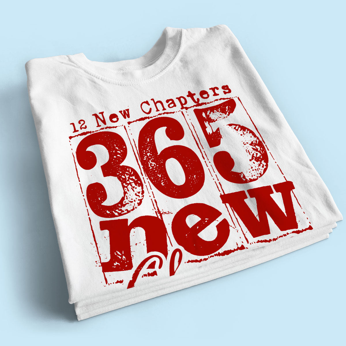 12 New Chapters, 365 New Chances Trendy Retro Shirt, New Year Gift For Yourself