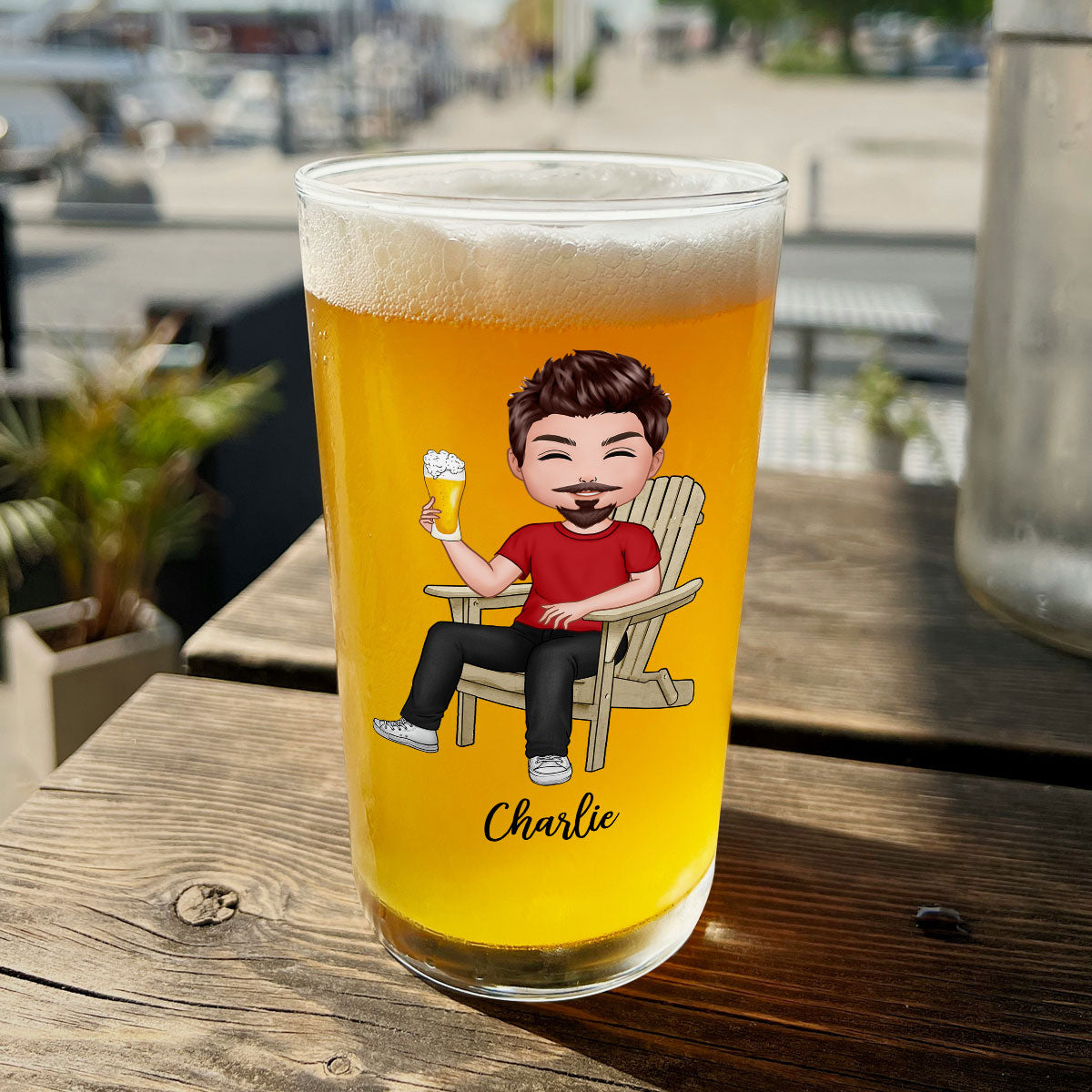 Boobs Beer Always Put Me In A Better Mood Funny Gift For Husband Personalized Beer Glass