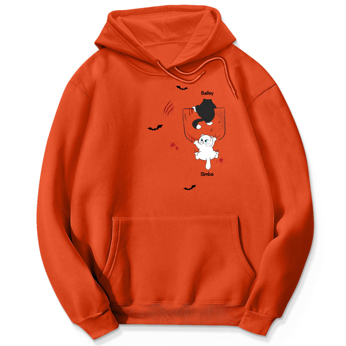 Cat Crawling Pocket Halloween Cat Lover Personalized Shirt