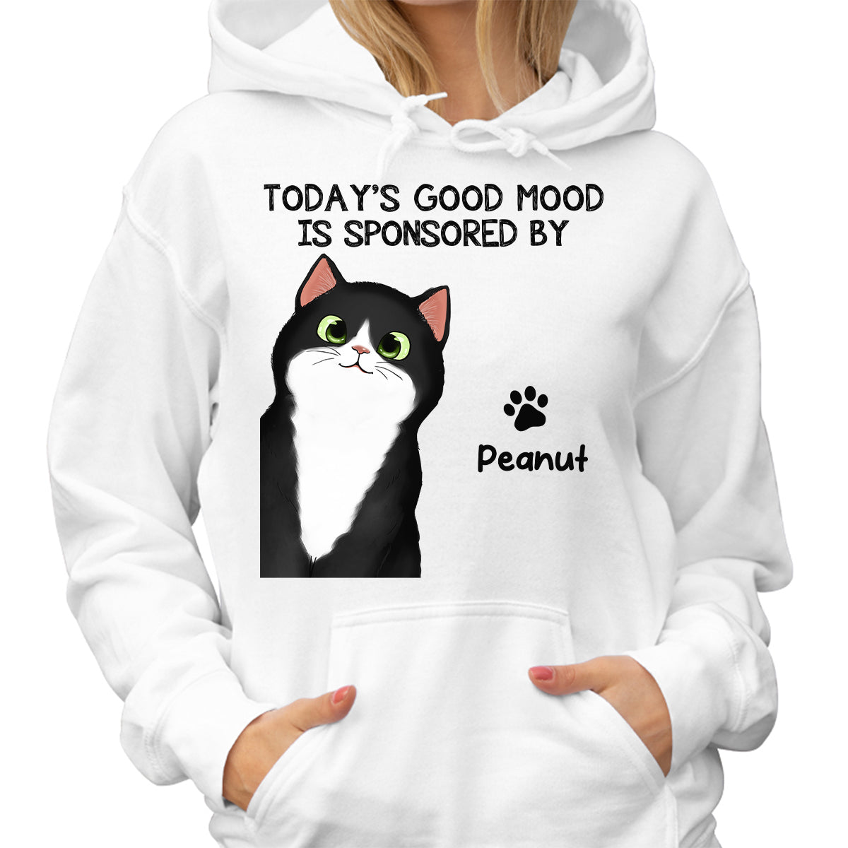 Today‘s Good Mood Is Sponsored By Fluffy Cats Personalized Shirt