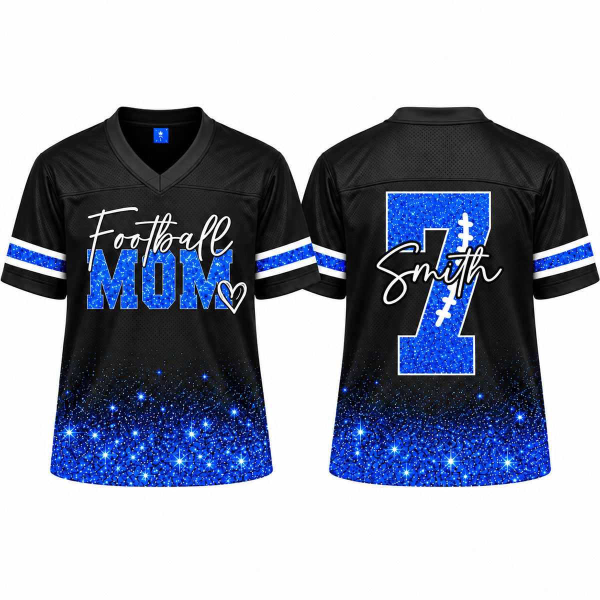 Football Mom Design - Personalized Football Jersey - Gift For Football Mom, Grandma