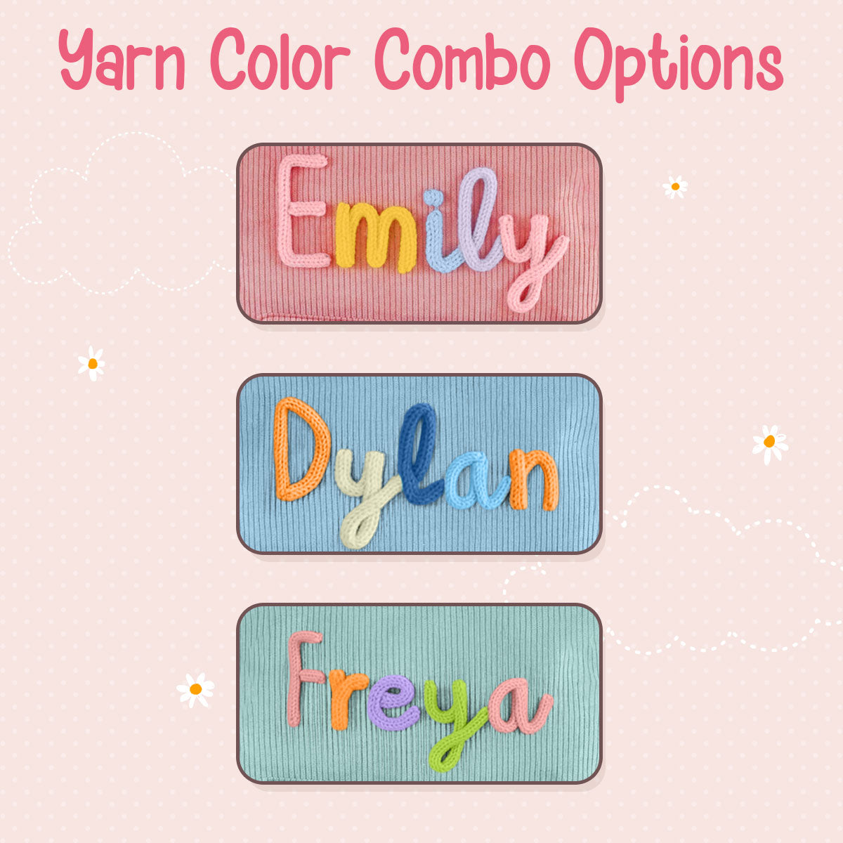 Custom Kid Name Pastel Color Personalized Backpack