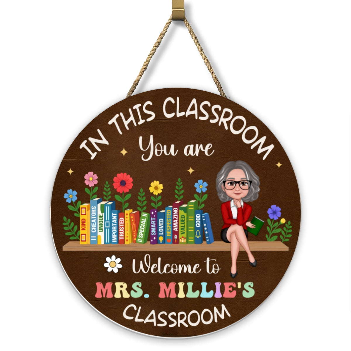 In This Classroom You Are Kind, Creators, Unique Personalized Door Sign, Classroom Decor, Teacher Appreciation Gift, Back To School Gift