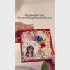 Custom Watercolor Portraits Using Pet Photo Look For Me In Rainbows - Personalized Crystal Suncatcher With Charm - Pet Memorial Ornament