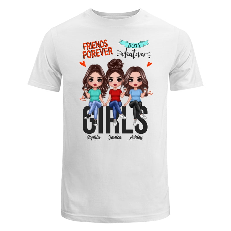 Friends Forever Boys Whatever Besties Doll Personalized Shirt
