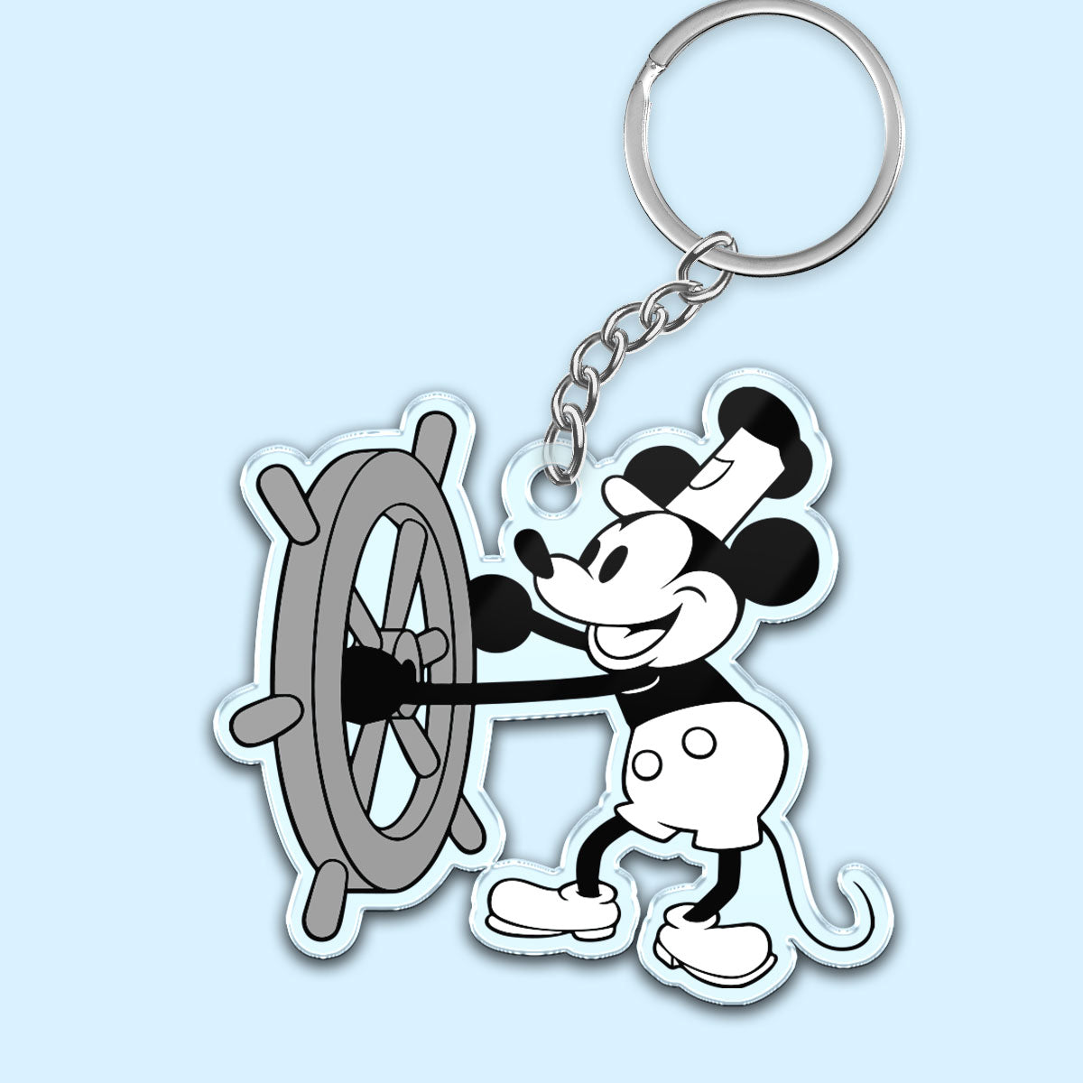 Famous Cartoon Character Personalized Acrylic Keychain