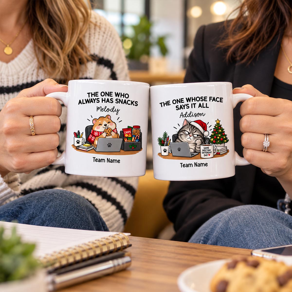 Funny Office Character Workplace Identity - Personalized Mug - Funny Gift For Coworkers, Colleagues, Secret Santa Gift