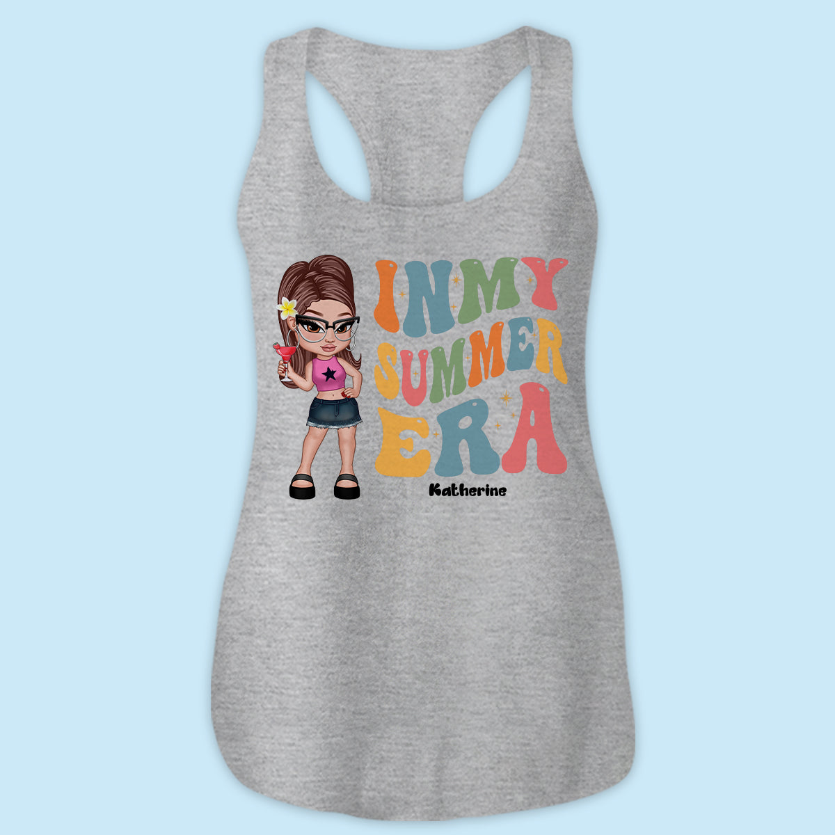 In My Summer Era Y2K Style Personalized Shirt