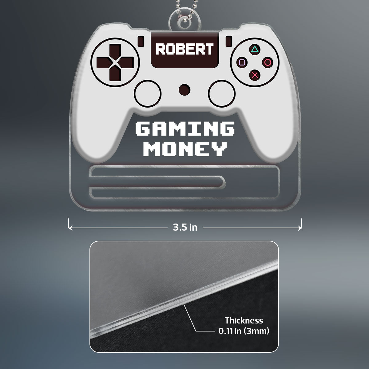 Gaming Money Funny Gift For Boyfriend Husband Son Cousin Personalized Money Holder Ornament