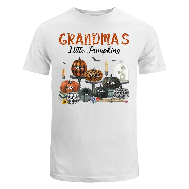 Grandma‘s Pumpkin Patch Halloween Personalized Shirt