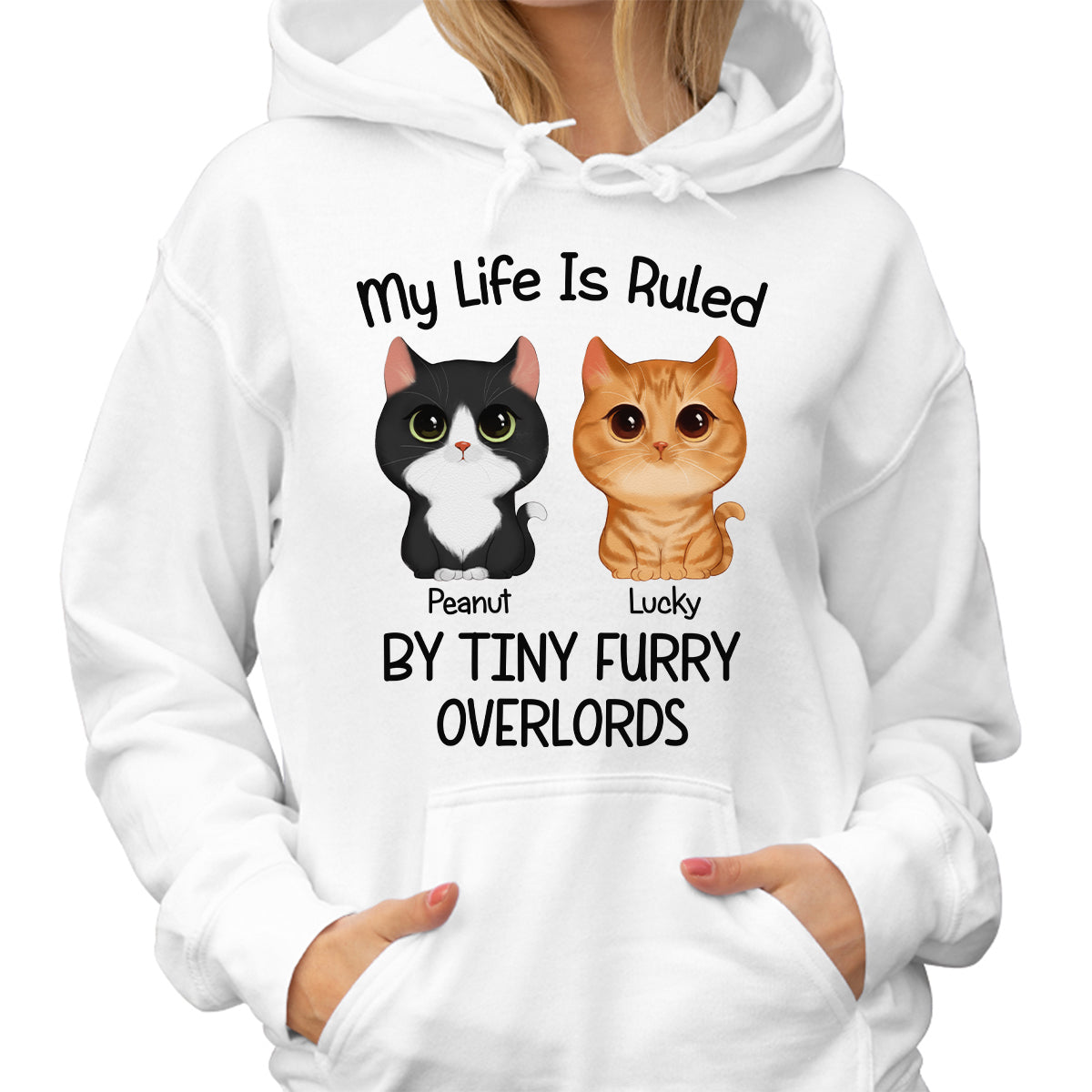 My Life Is Ruled By Watercolor Cute Cats Personalized Shirt