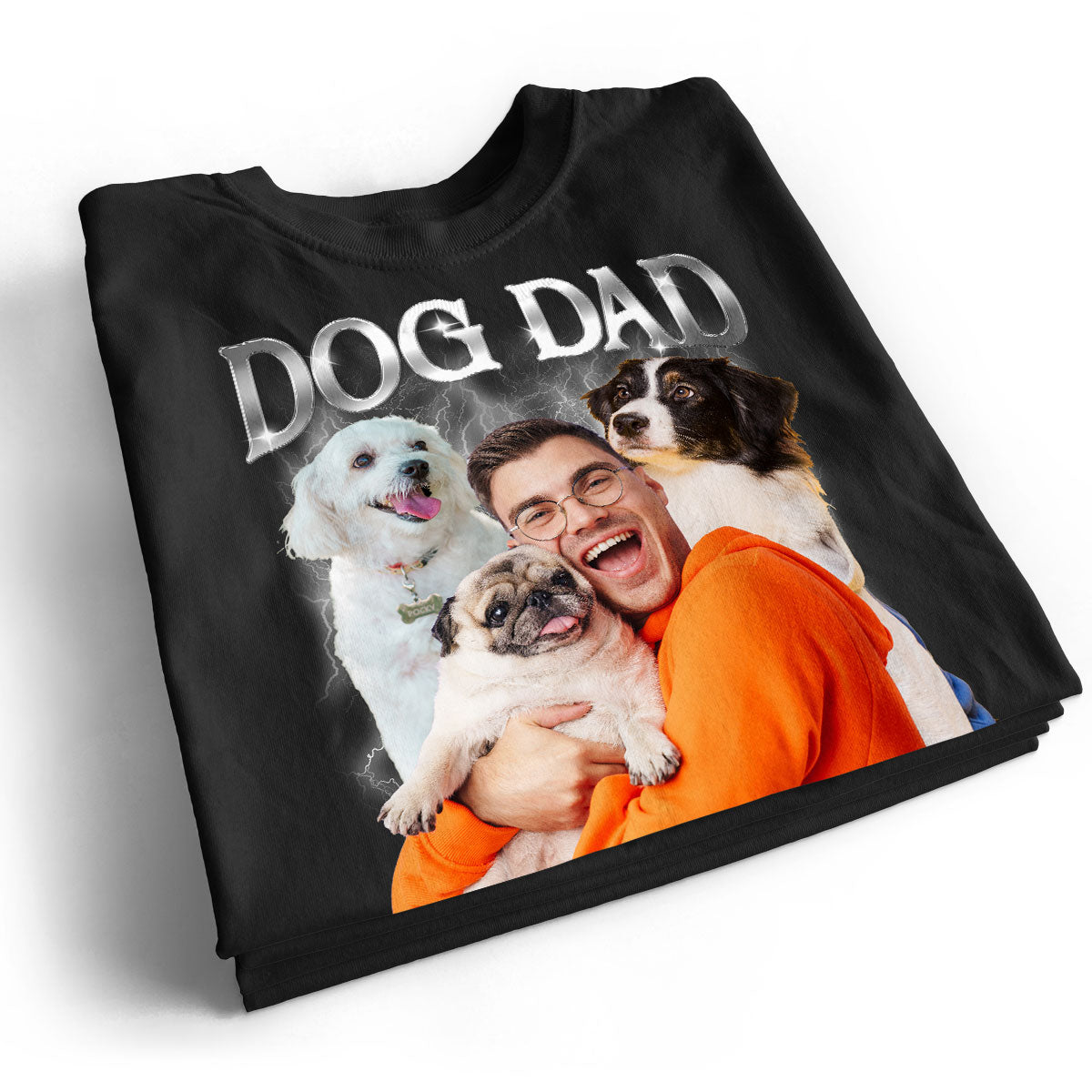 Bootleg Dog Dad Cat Dad Pet Dad Personalized Shirt