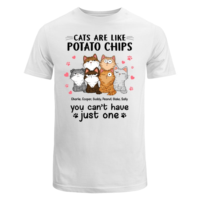 Cats Are Like Potato Chips Personalized Shirt