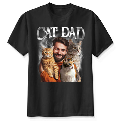 Bootleg Dog Dad Cat Dad Pet Dad Personalized Shirt