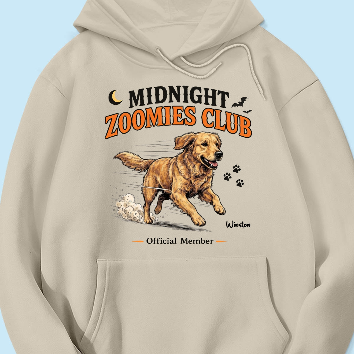 Midnight Zoomies Club Custom Pet Photo - Personalized Shirt - Funny Halloween Costume For Dog Cat Lover