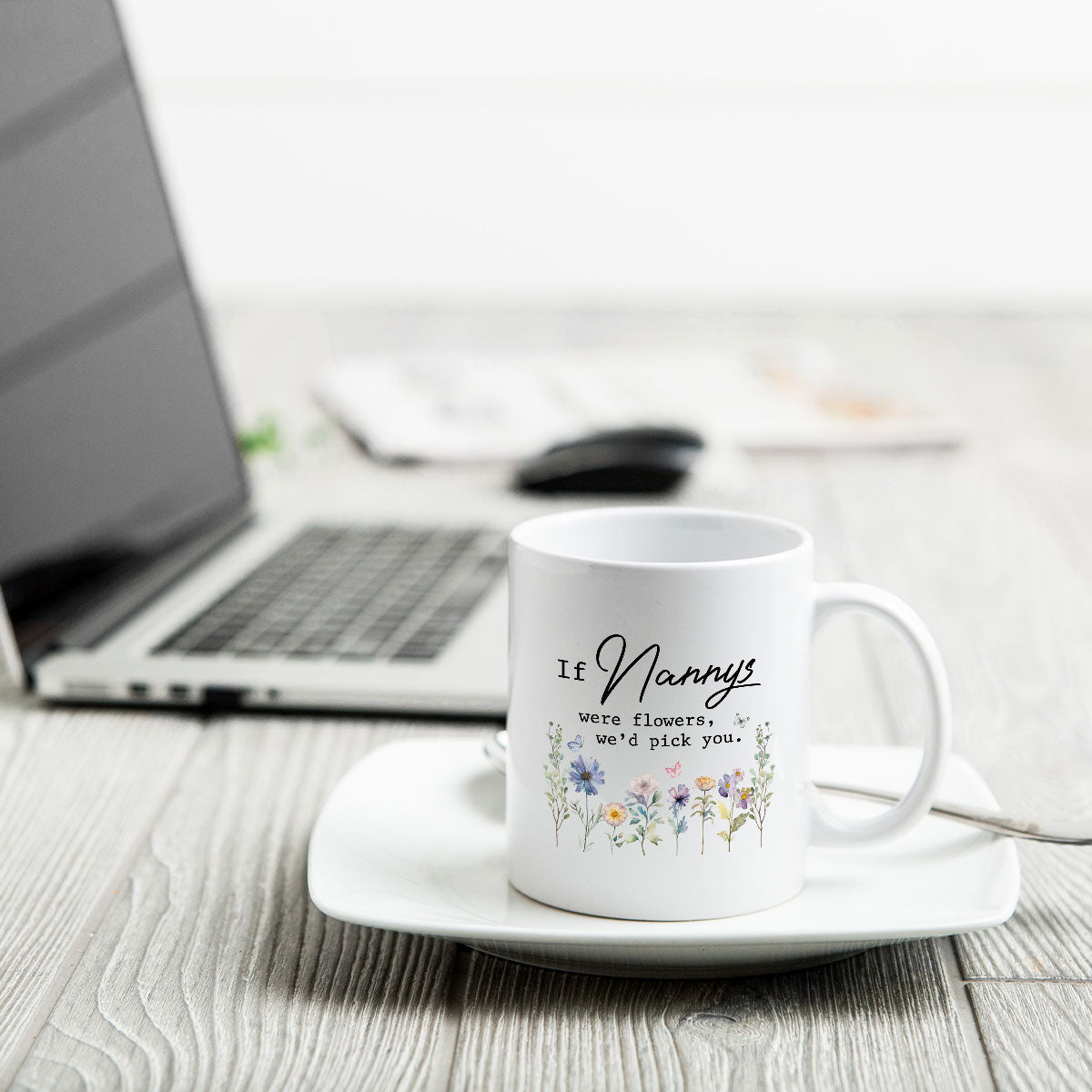 If Grandmas Were Flowers I'd Pick You Gift For Grandma Personalized Mug