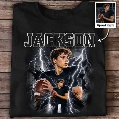Trending Bootleg Sport Photos Insert With Name - Personalized Shirt - Gift For Boy, Girl