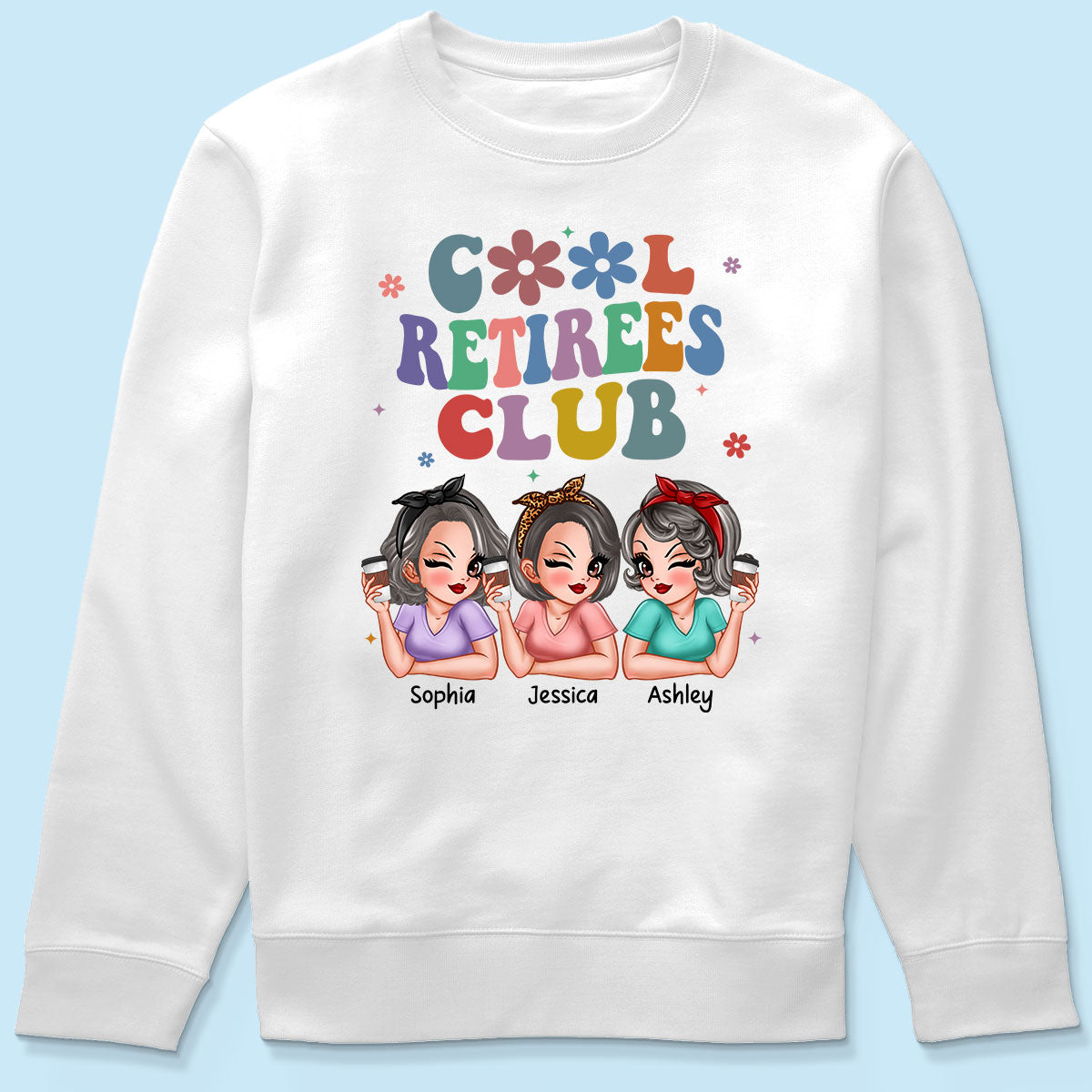 Cool Retirees Club Personalized Shirt