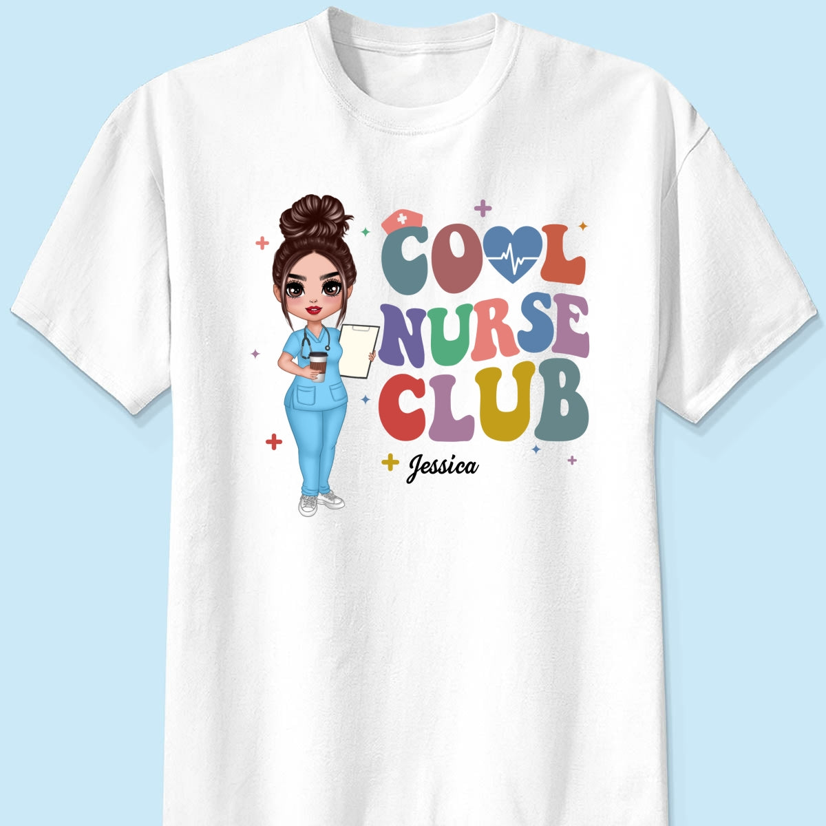 Cool Nurse Club Personalized Shirt