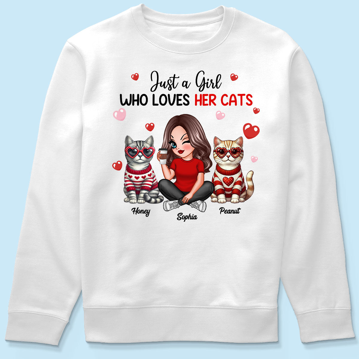 Just A Girl Who Loves Her Dogs  Dog Mom Personalized Shirt