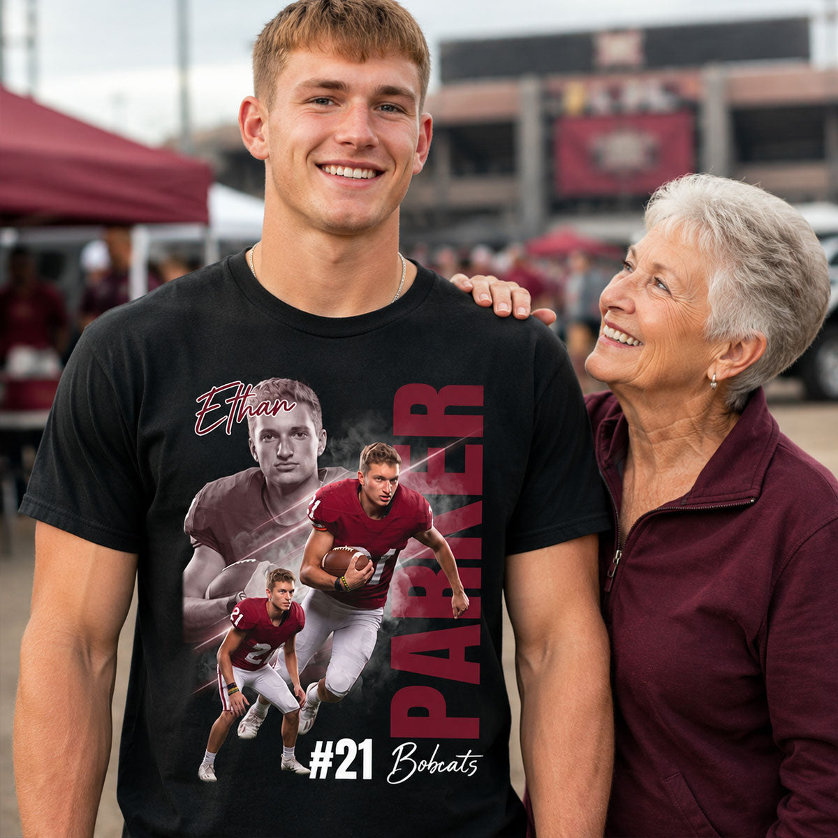 Custom Player Sport - Personalized Shirt - Trendy Bootleg Tee for Him, Gift for Her