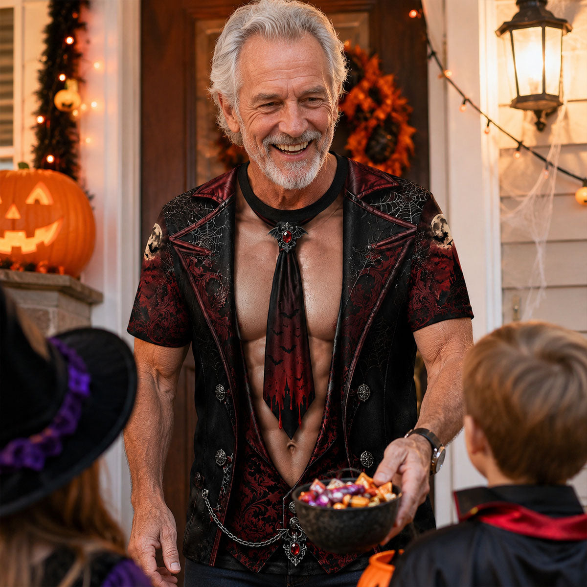 Pumpkin King - Personalized Shirt - Halloween Gift For Husband, Dad, Grandpa
