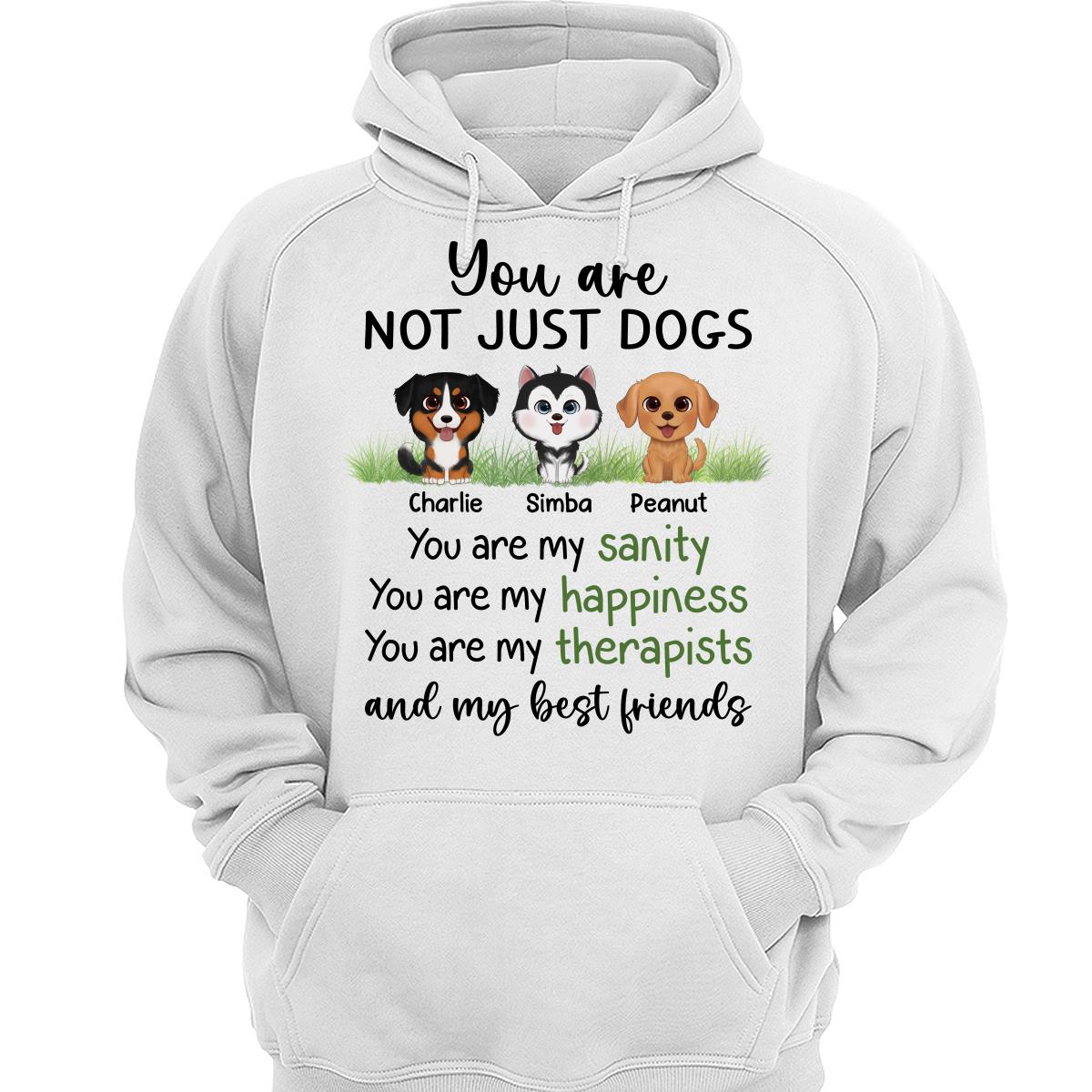 Watercolor Cute Dogs Sanity Best Friends Personalized Shirt