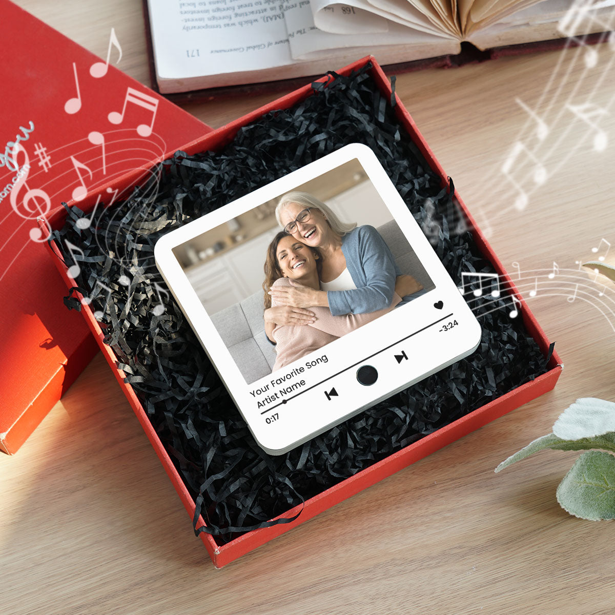 Capturing Mother Daughter Moments Favorite Song Personalized Music Fridge Magnet, Perfect Gift, Music Gift For Mom, Gift From Daughter