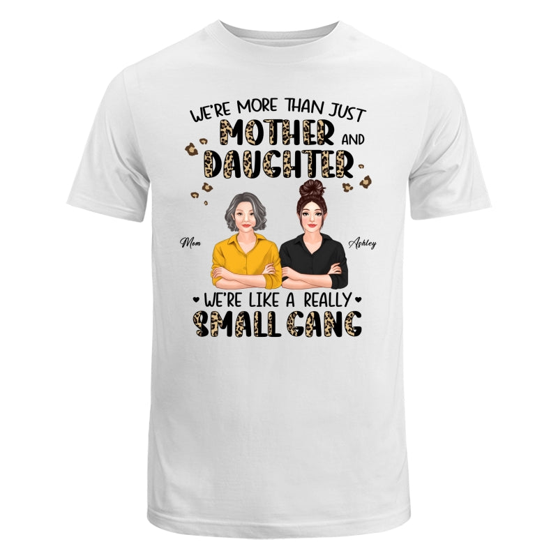 Small Gang Leopard Realistic Mother And Daughter Personalized Shirt