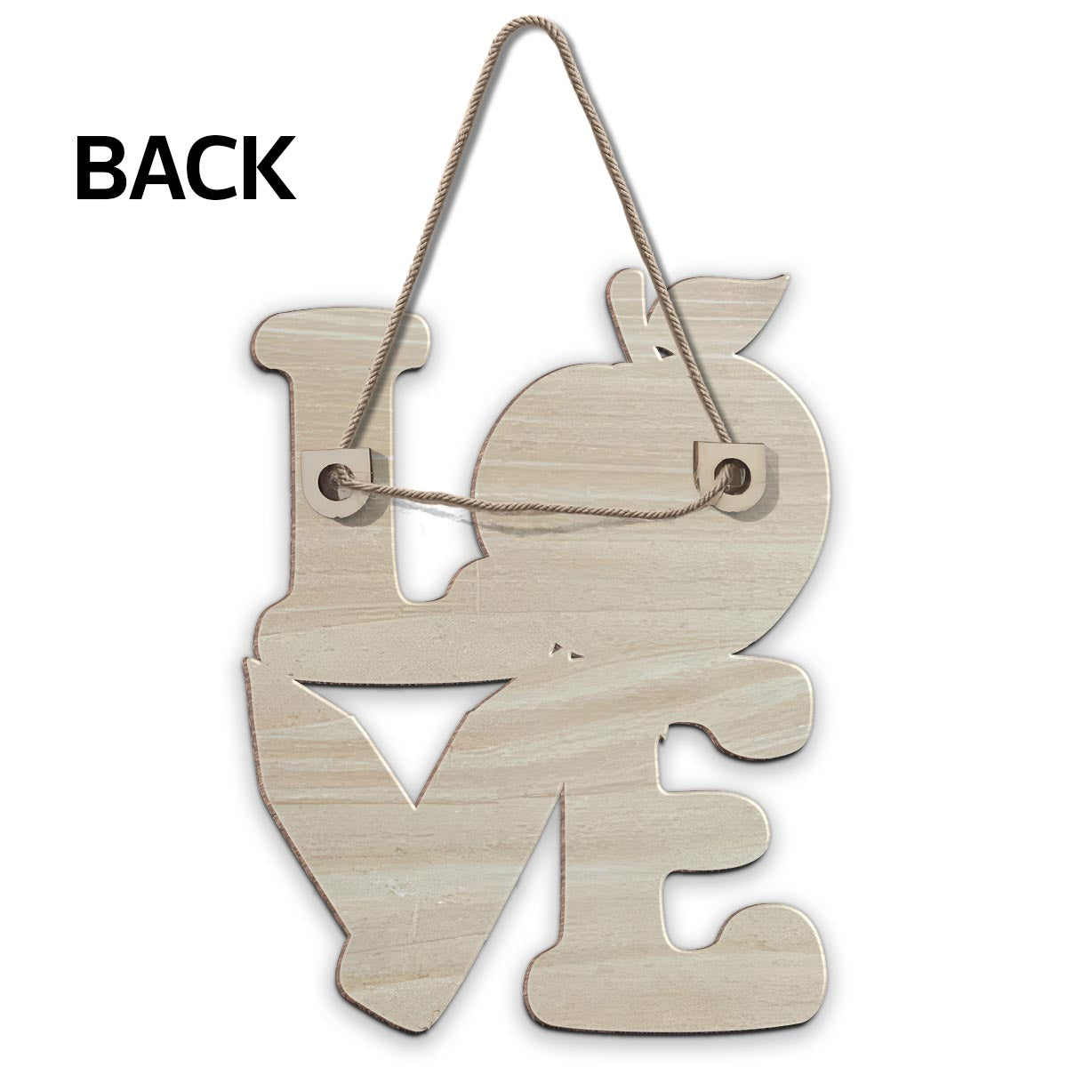 Stacked Love Teacher Personalized Wood Sign, Teacher Appreciation Gift, Classroom Decor, Welcome Back To School