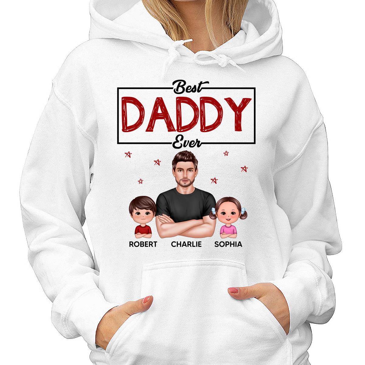 Best Dad Grandpa Uncle Ever Real Man And Kids Personalized Shirt