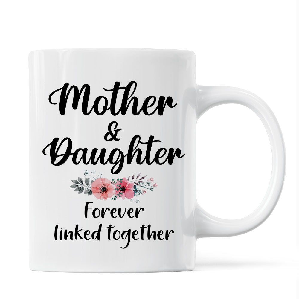 Doll Mom And Daughters Sitting Under Tree Personalized Mug