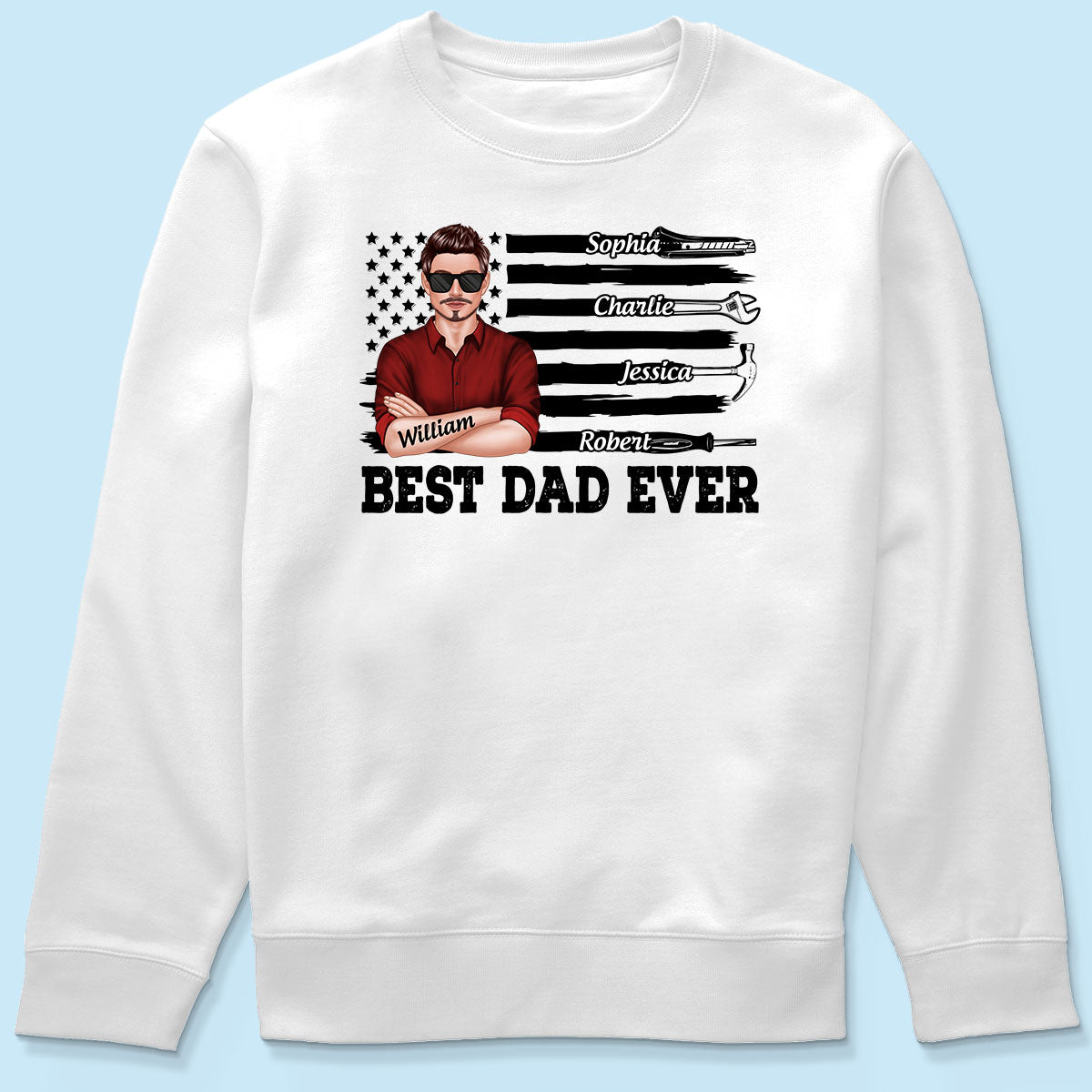 Best American Dad Mechanic Dad Personalized Shirt