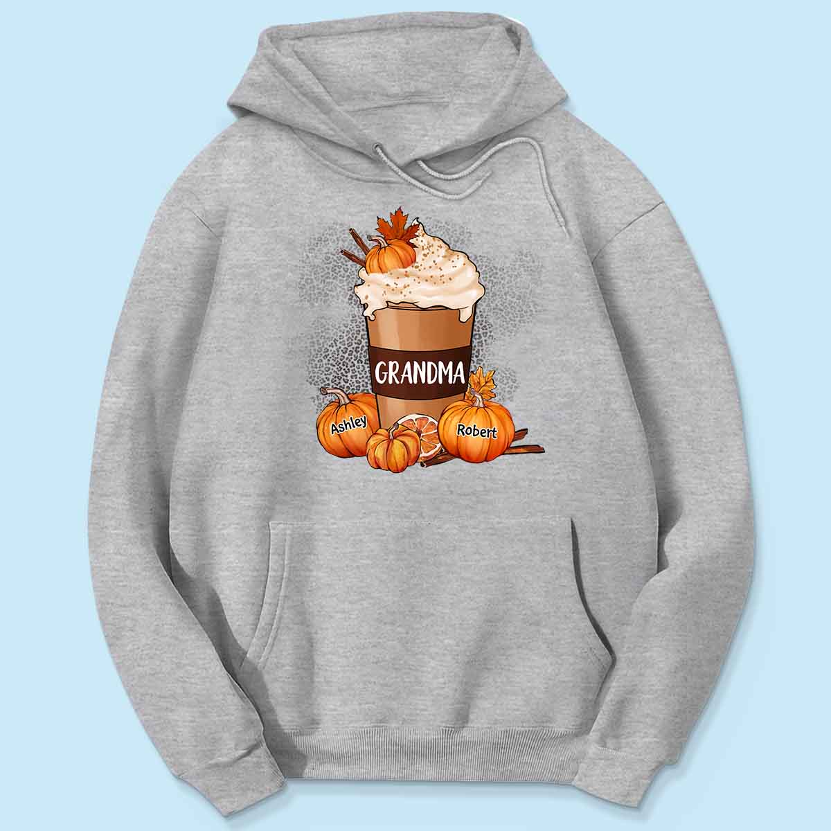 Grandma Pumpkin Spice Latte Personalized Shirt