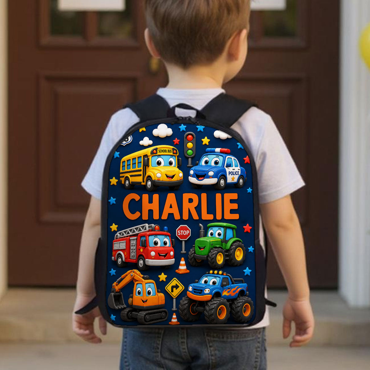 Trending Animal for Boys Girls - Personalized Backpack - Back to School Backpack for Kids
