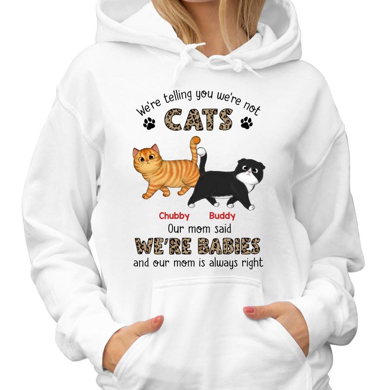 Walking Fluffy Cats Baby Mom Said Gift For Cat Mom Cat Lovers Personalized Shirt