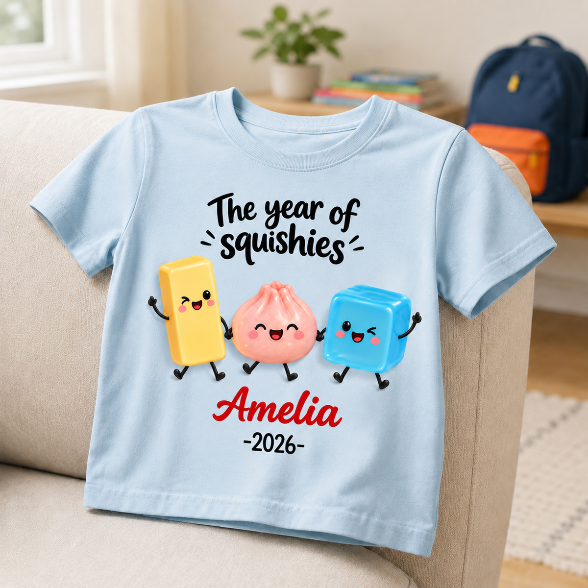 The Year Of Squishies 2D Flat - Personalized Shirt