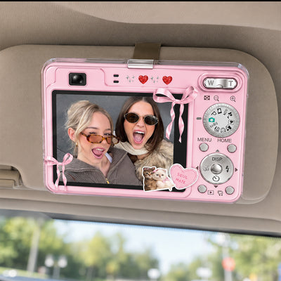 You Are My Soulmate Besties - Personalized Acrylic Car Visor - Meaningful Gift For Best Friends