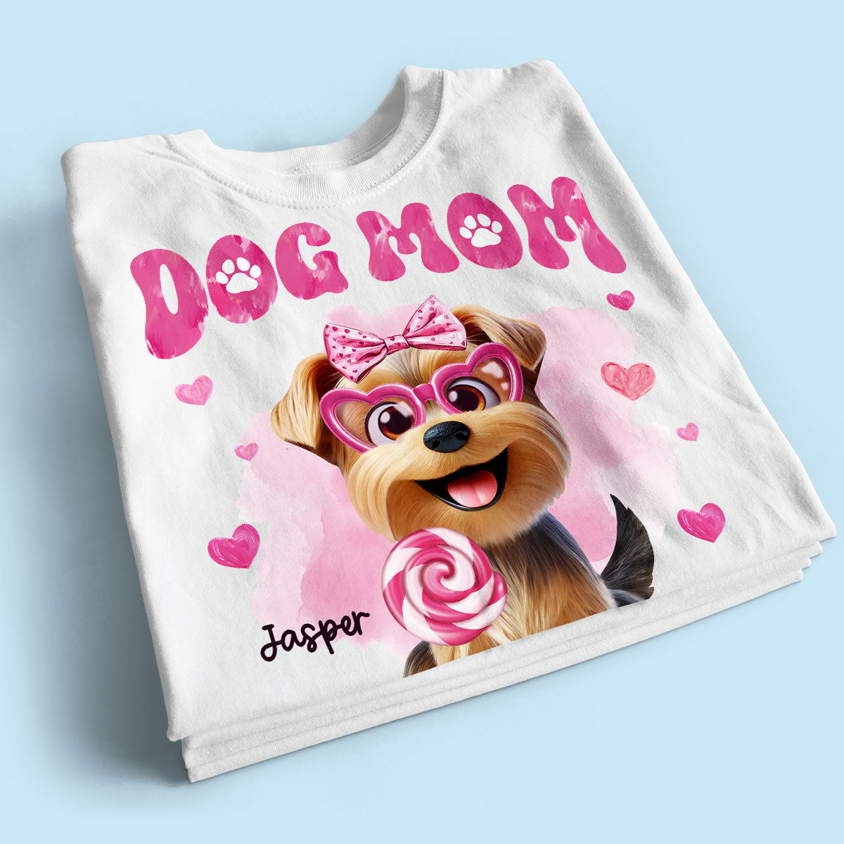 Funny Cartoon Dogs Dog Mom Personalized Shirt,  Gift For Dog Lovers, Dog Moms