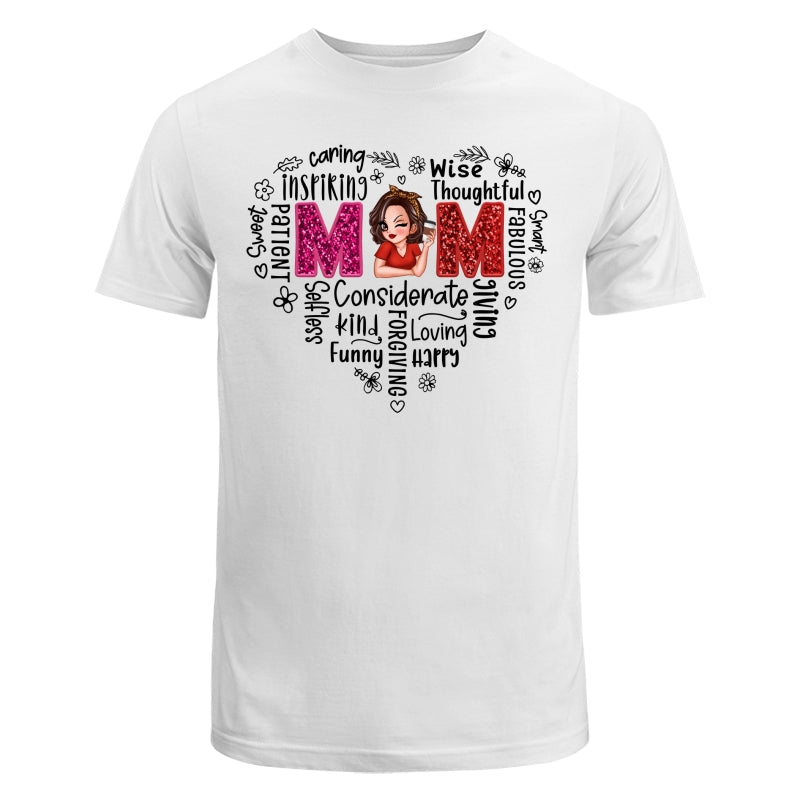 Mom Word Art Gift For Mom Personalized Shirt